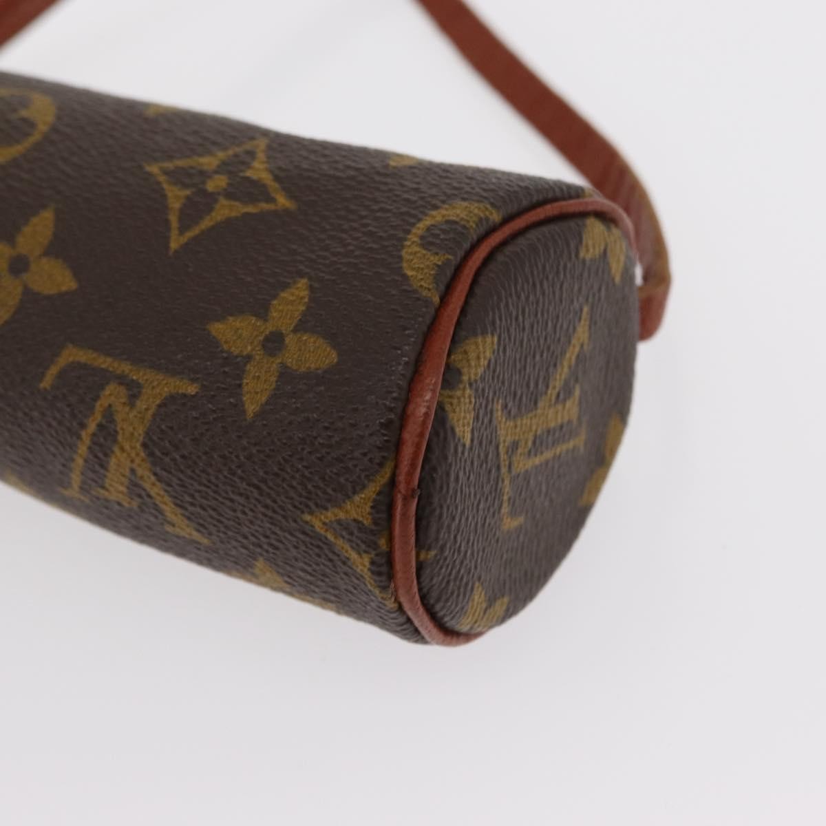 Louis Vuitton Papillon Pochette Monogram Canvas Brown Canvas Clutche & Pouche Bag (Pre-Owned)