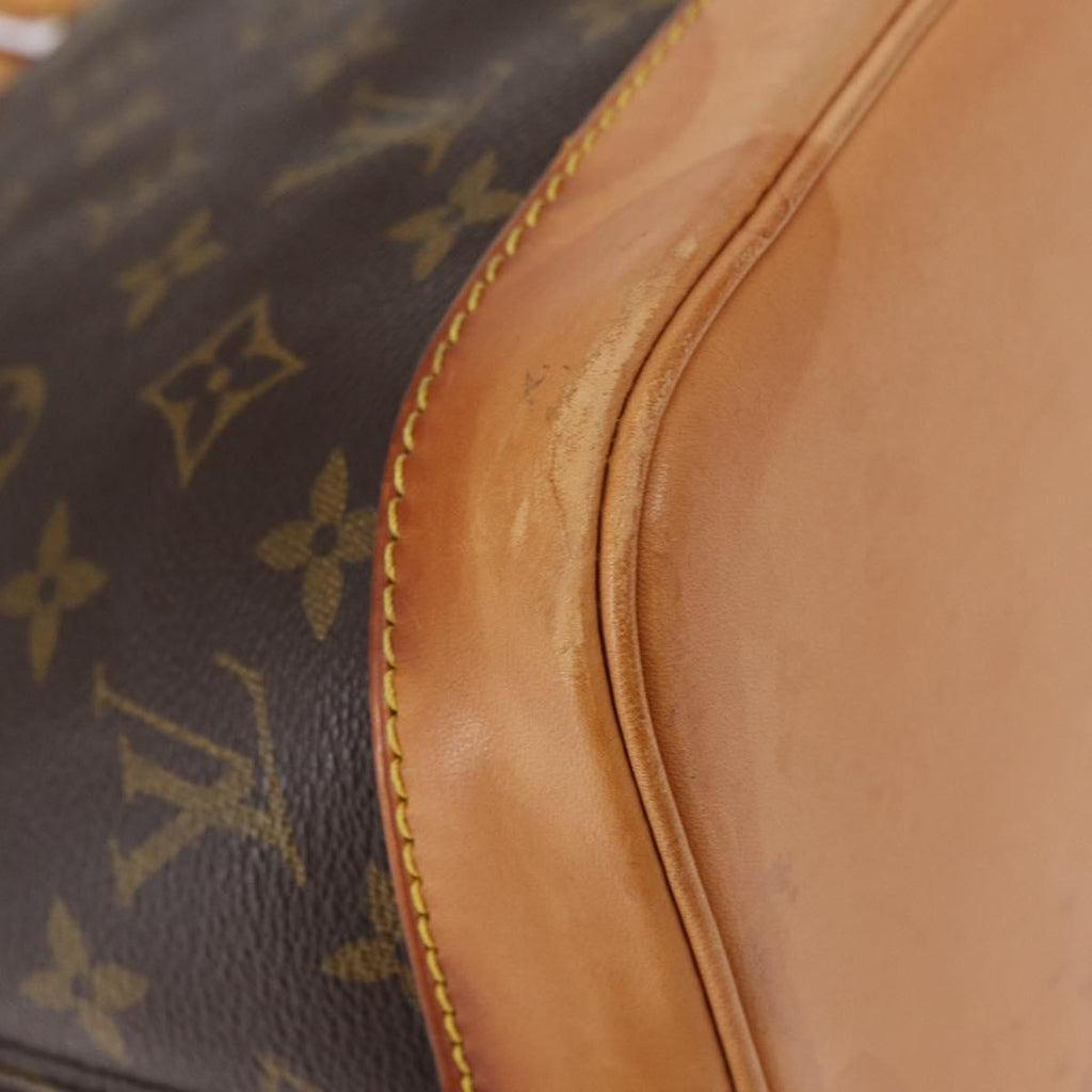 Louis Vuitton Alma Handbag Monogram Canvas Brown Canvas Handbag (Pre-Owned)
