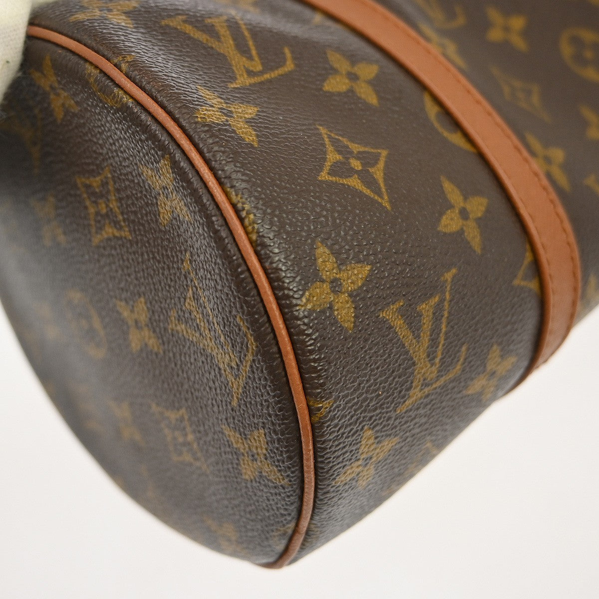 Louis Vuitton Papillon Handbag Monogram Canvas Brown Canvas Handbag (Pre-Owned)