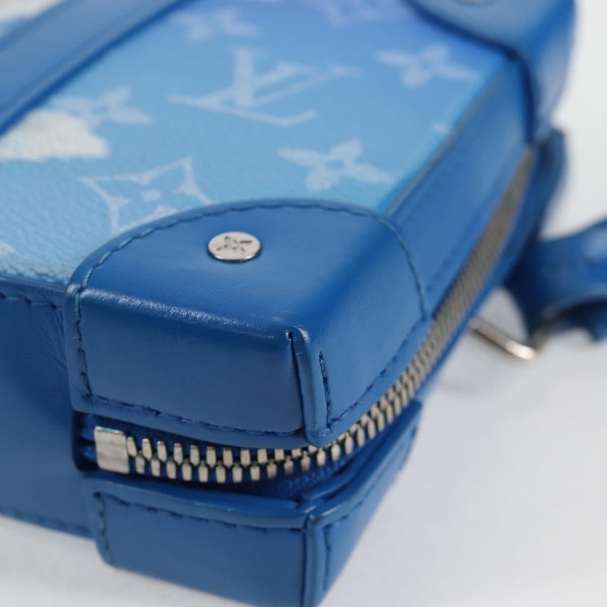 Louis Vuitton Soft Trunk Wallet Limited Edition Monogram Clouds Blue Canvas Clutche & Pouche Bag (Pre-Owned)