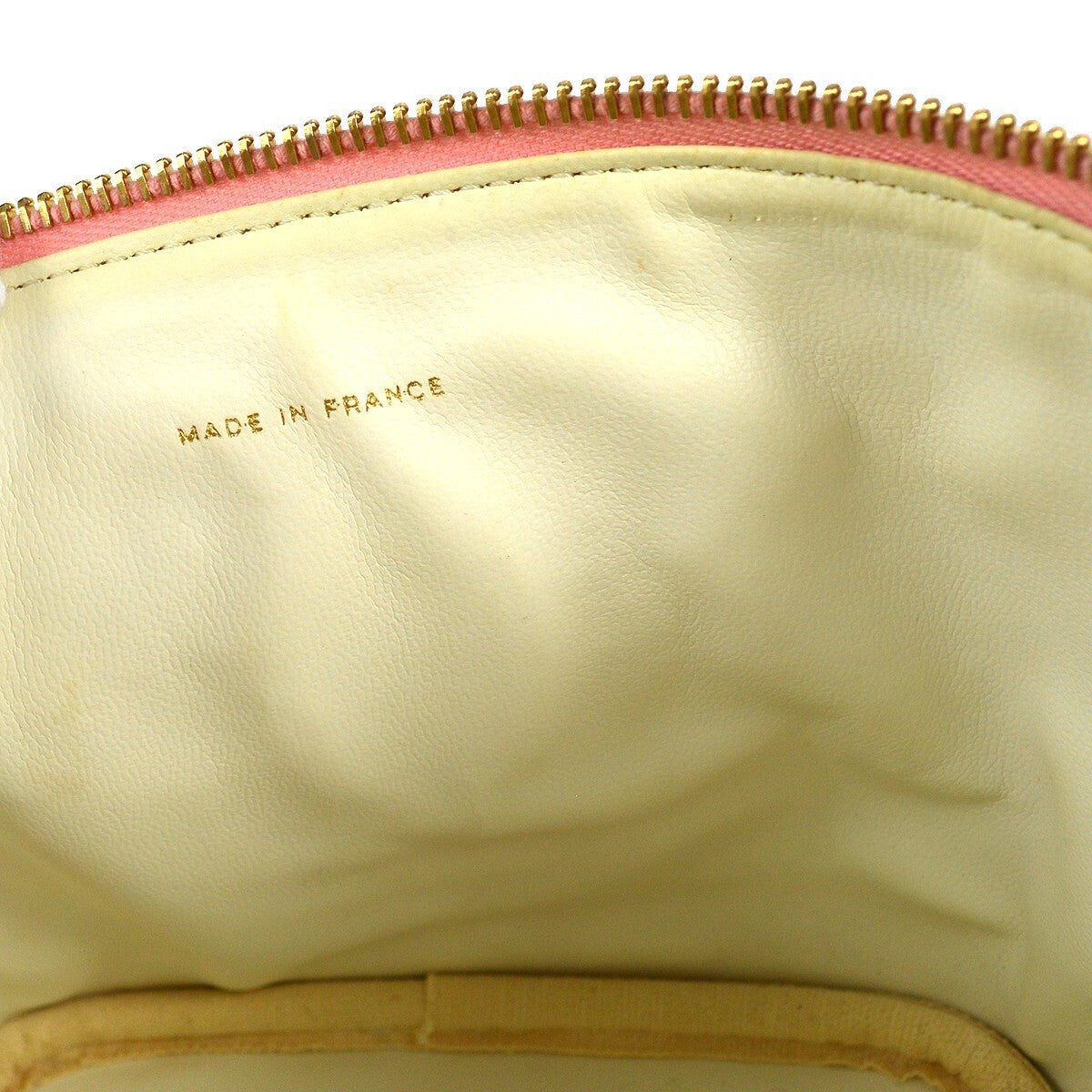 Chanel Vintage Timeless Cosmetic Case Caviar Pink Leather Clutche & Pouche Bag (Pre-Owned)