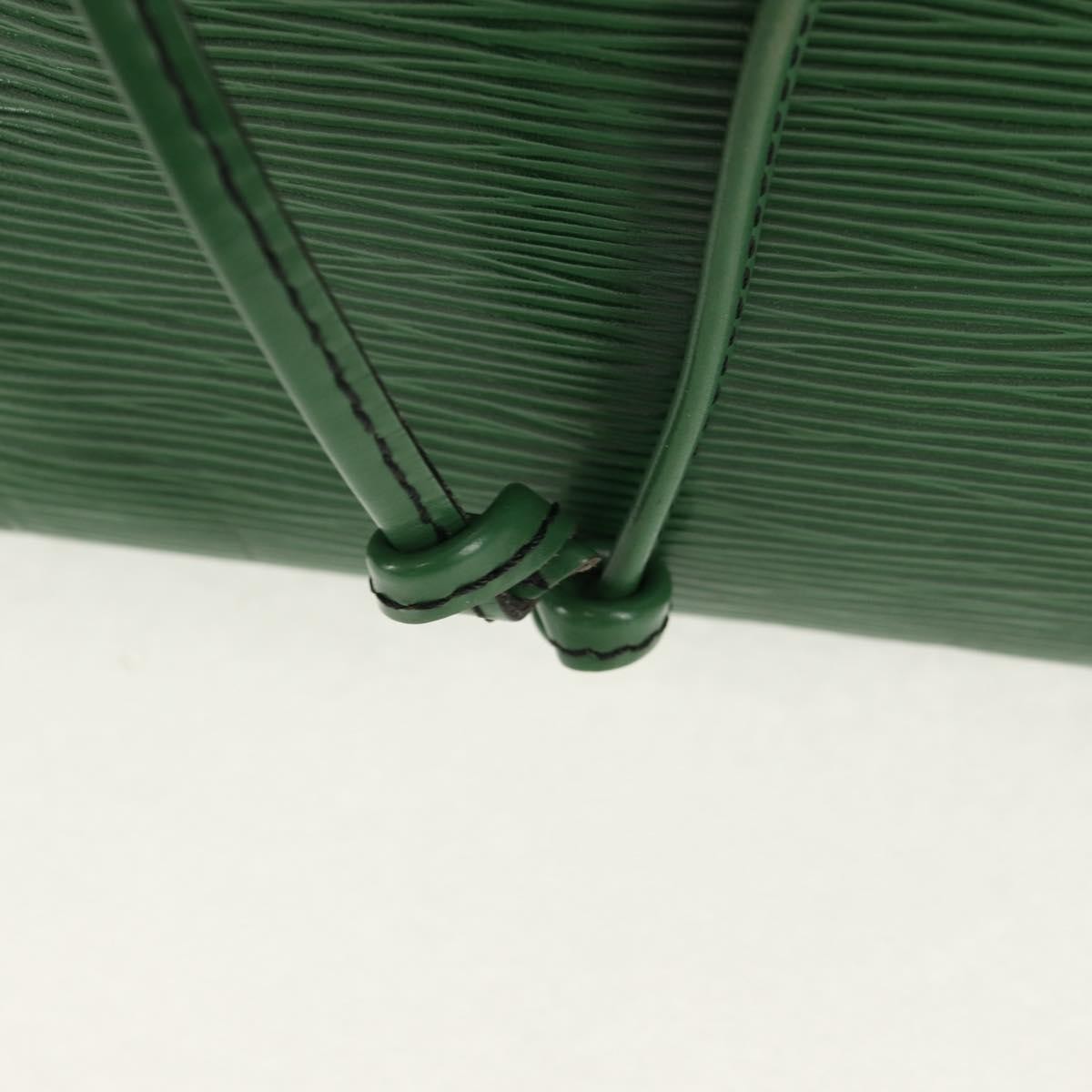 Louis Vuitton Petit Noe Handbag Epi Leather Green Leather Shoulder Bag Bag (Pre-Owned)