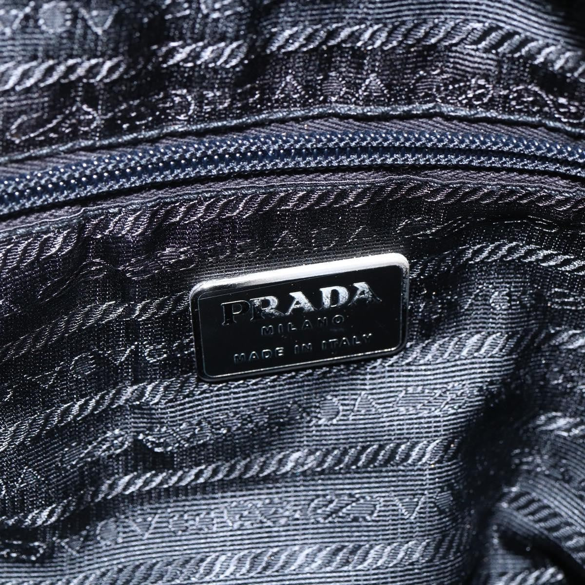 Prada Vintage Zip Tote Tessuto Green Nylon Tote Bag Bag (Pre-Owned)