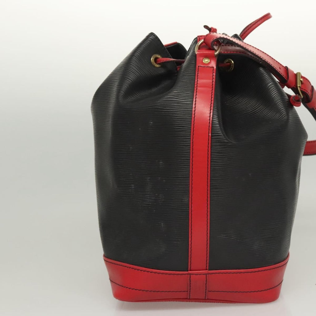 Louis Vuitton Bicolor Noe Handbag Epi Leather Black Leather Shoulder Bag Bag (Pre-Owned)