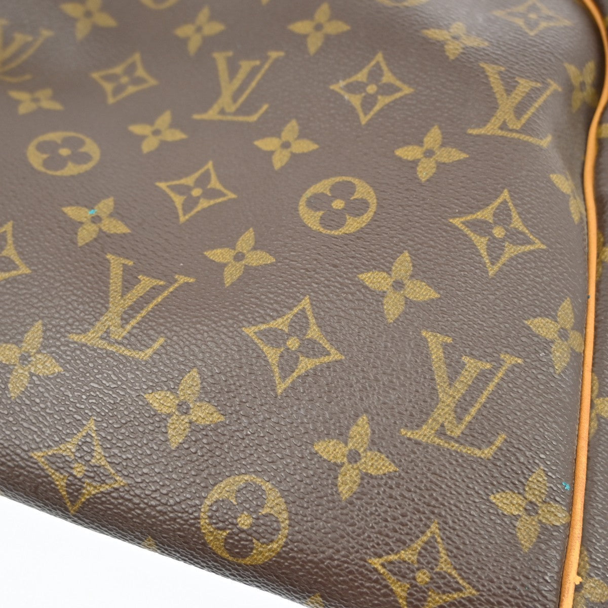 Louis Vuitton Keepall Bag Monogram Canvas Brown Canvas Travel Bag Bag (Pre-Owned)