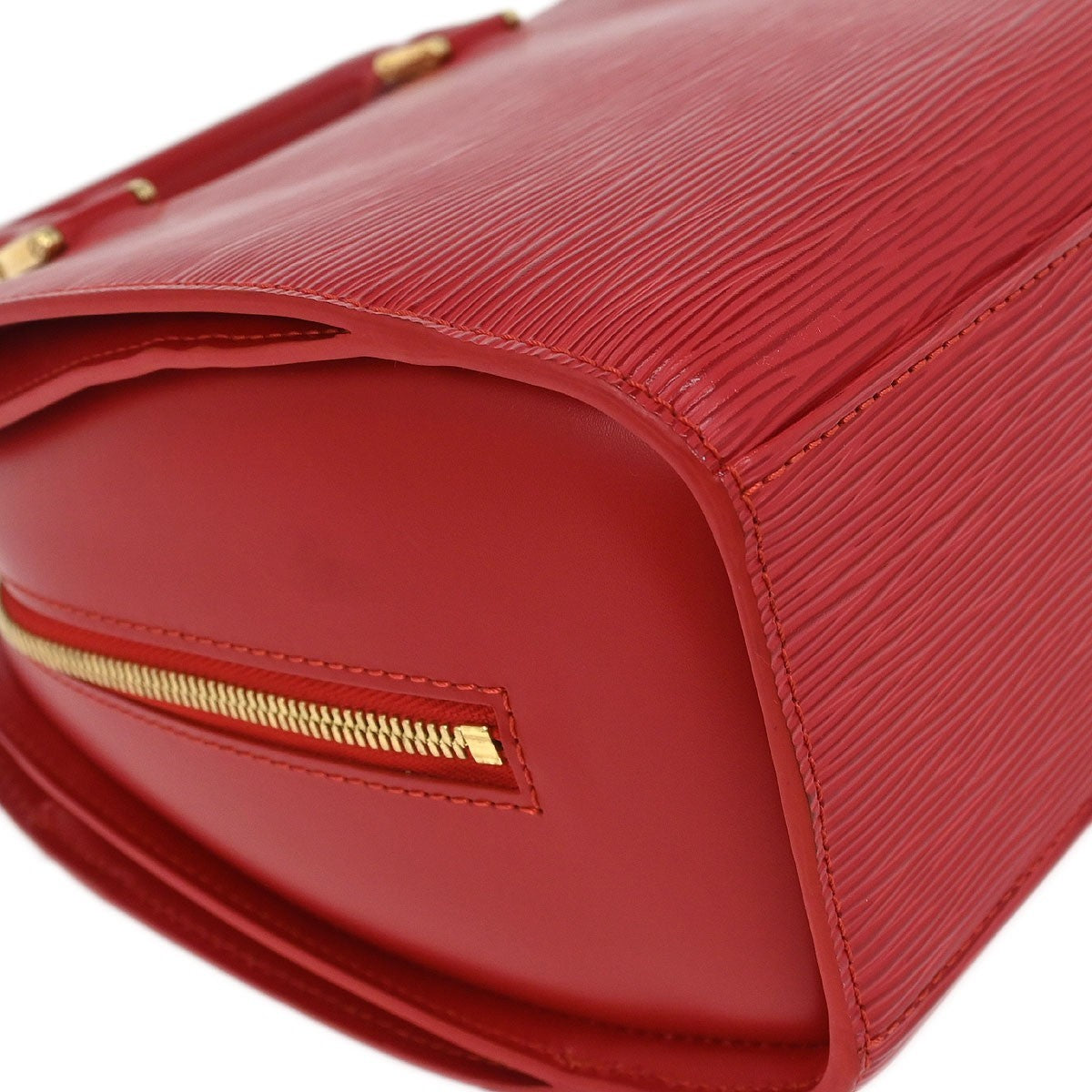 Louis Vuitton Pont Neuf Handbag Epi Leather Red Leather Handbag (Pre-Owned)