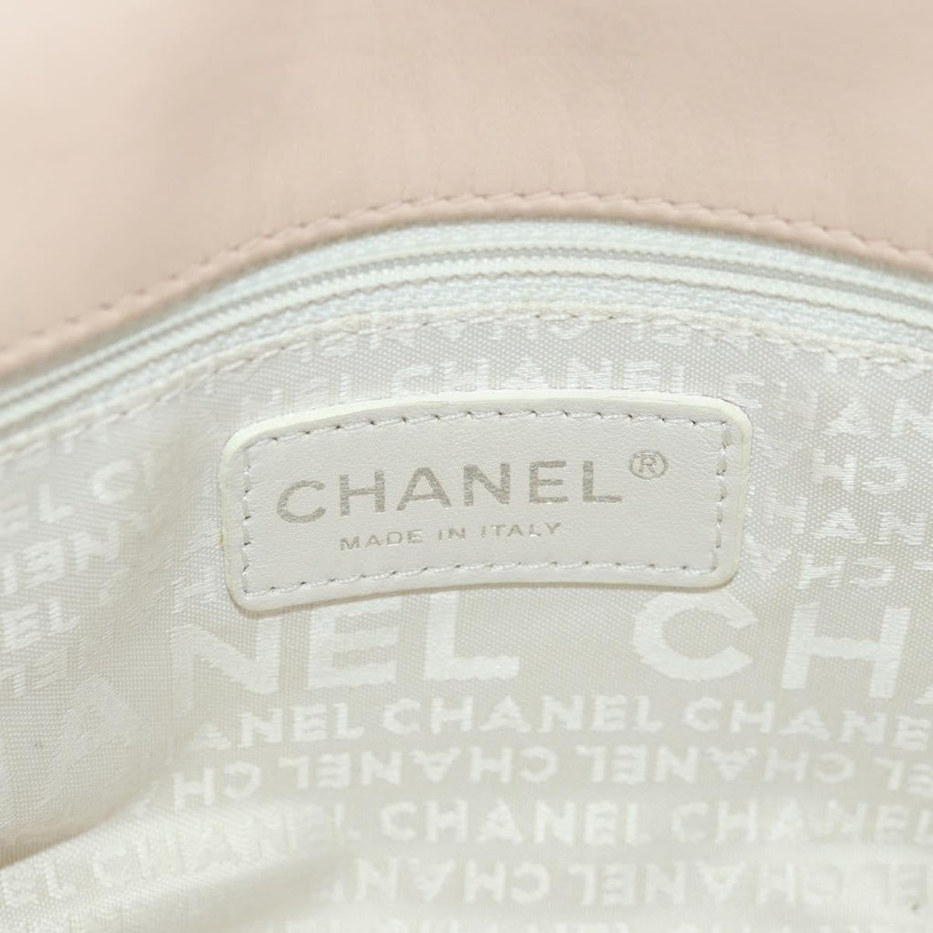 Chanel 2.55 Shoulder Bag Leather Pink Leather Shoulder Bag Bag (Pre-Owned)