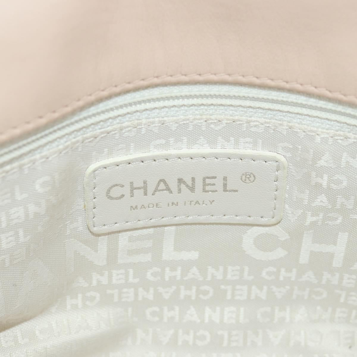 Chanel 2.55 Shoulder Bag Leather Pink Leather Shoulder Bag Bag (Pre-Owned)