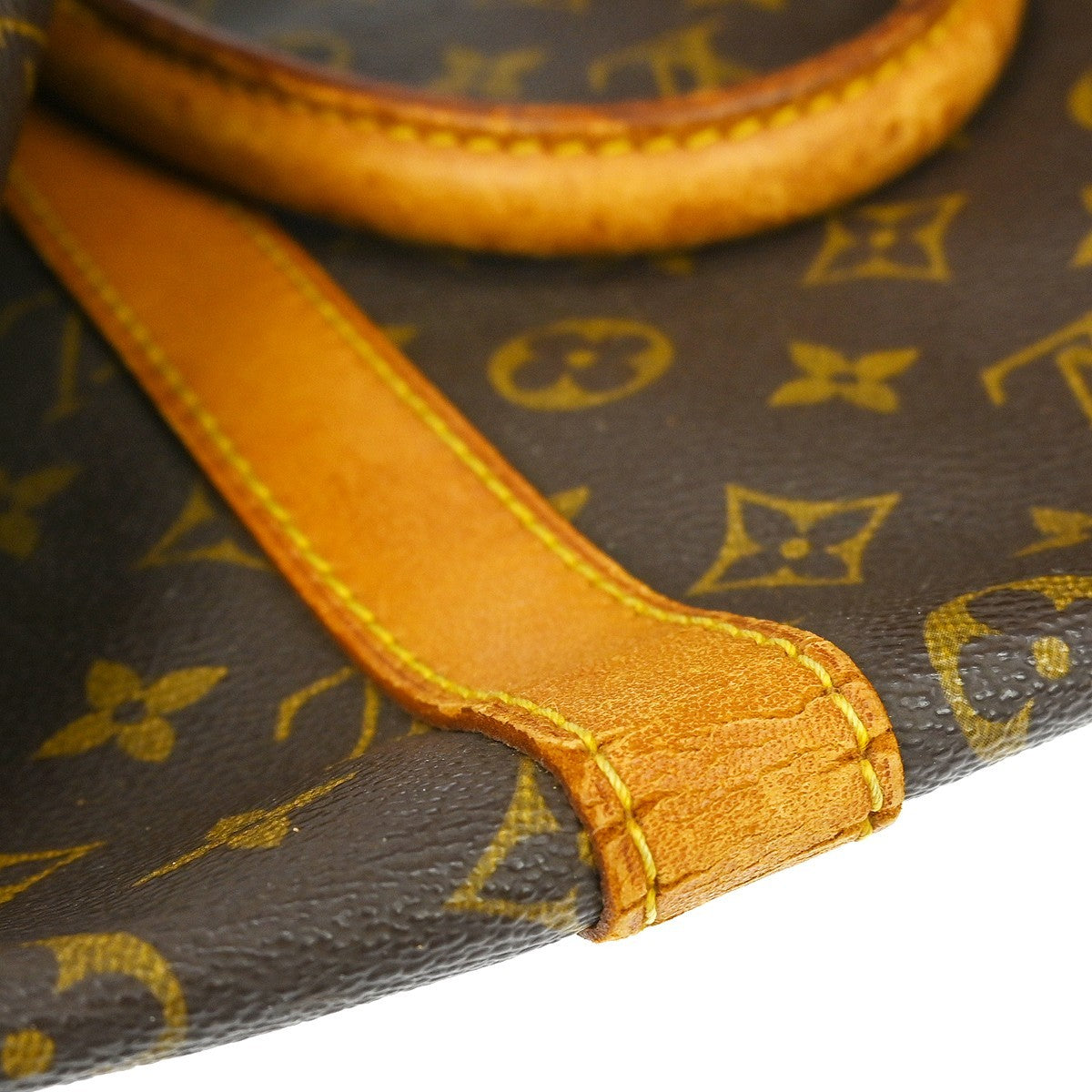 Louis Vuitton Keepall Bag Monogram Canvas Brown Canvas Travel Bag Bag (Pre-Owned)