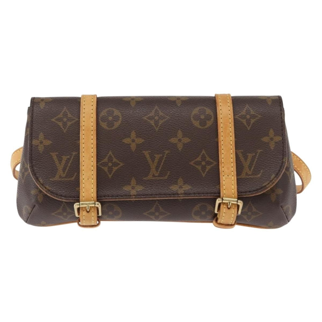 Louis Vuitton Marelle Waist Bag Monogram Canvas Brown Canvas Clutche & Pouche Bag (Pre-Owned)