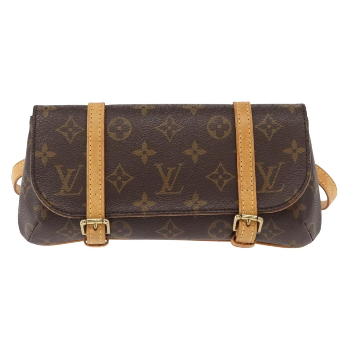 Louis Vuitton Marelle Waist Bag Monogram Canvas Brown Canvas Clutche & Pouche Bag (Pre-Owned)