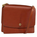 Louis Vuitton Grenelle Shoulder Bag Epi Leather Brown Leather Shoulder Bag Bag (Pre-Owned)