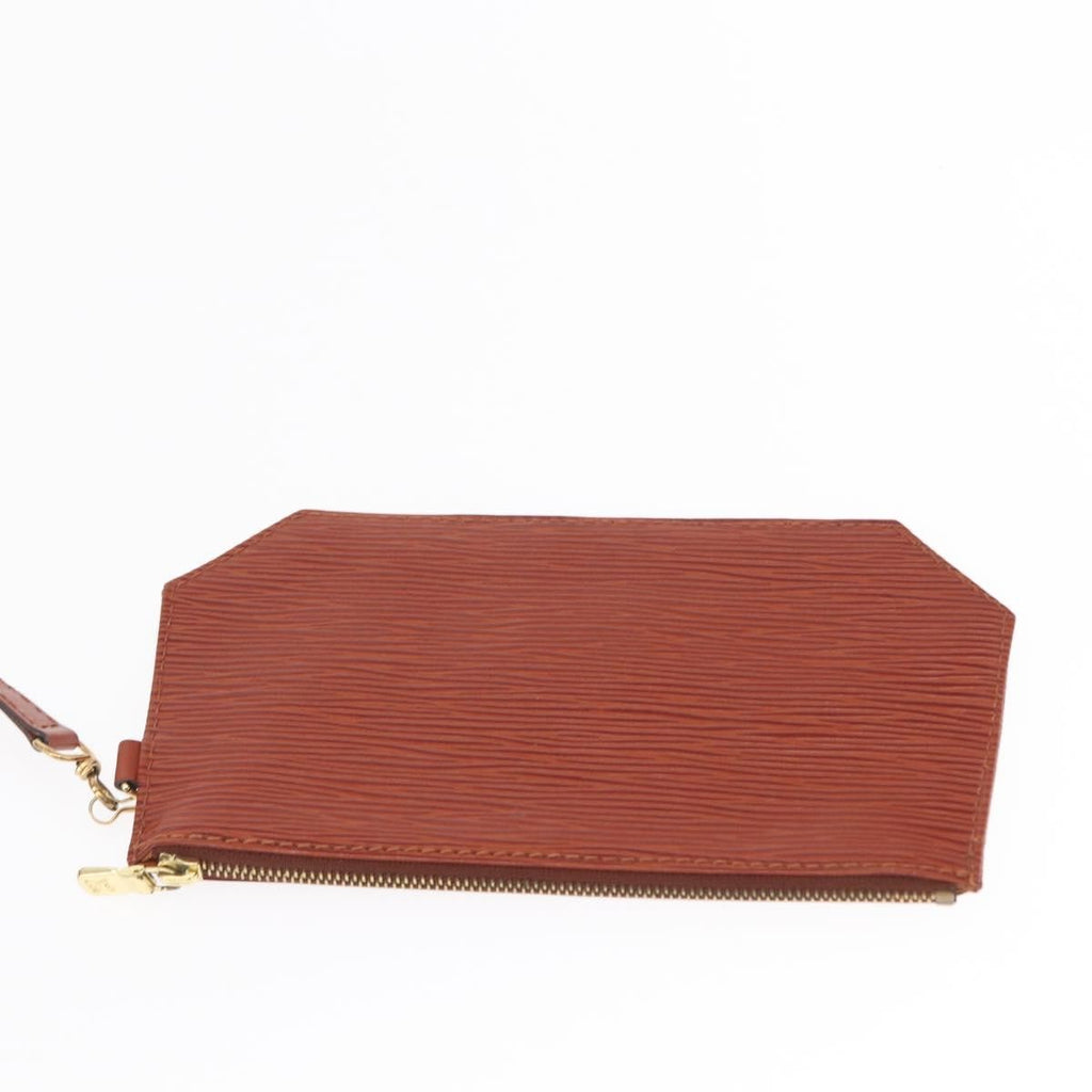 Louis Vuitton Vintage Sac D'epaule Handbag Epi Leather Brown Leather Shoulder Bag Bag (Pre-Owned)