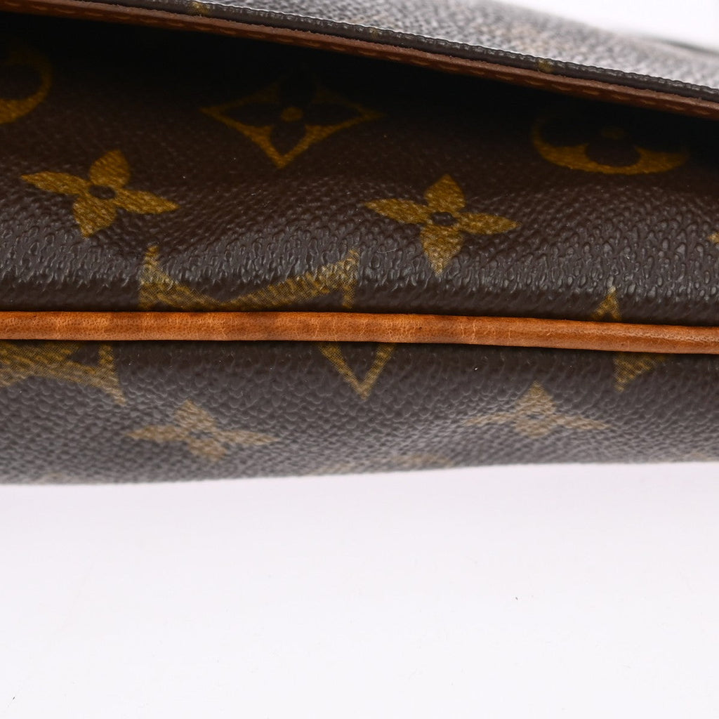 Louis Vuitton Musette Salsa Handbag Monogram Canvas Brown Canvas Shoulder Bag Bag (Pre-Owned)