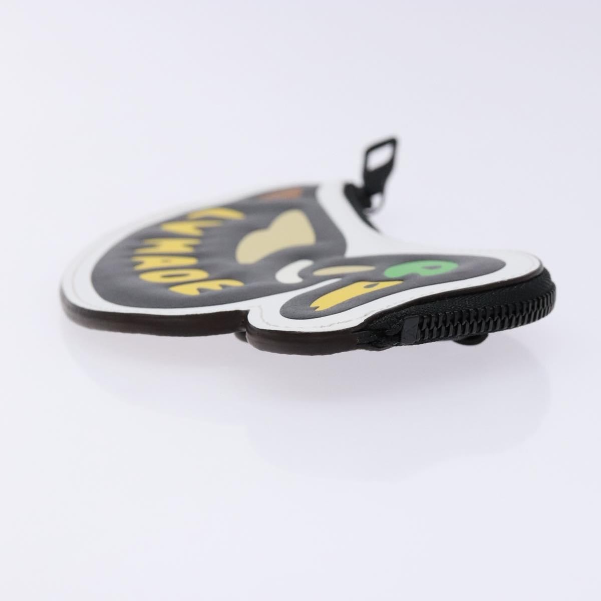 Louis Vuitton Nigo Duck Coin Holder Printed Leather And Limited Edition Giant Damier Black Canvas Wallets Accessory (Pre-Owned)