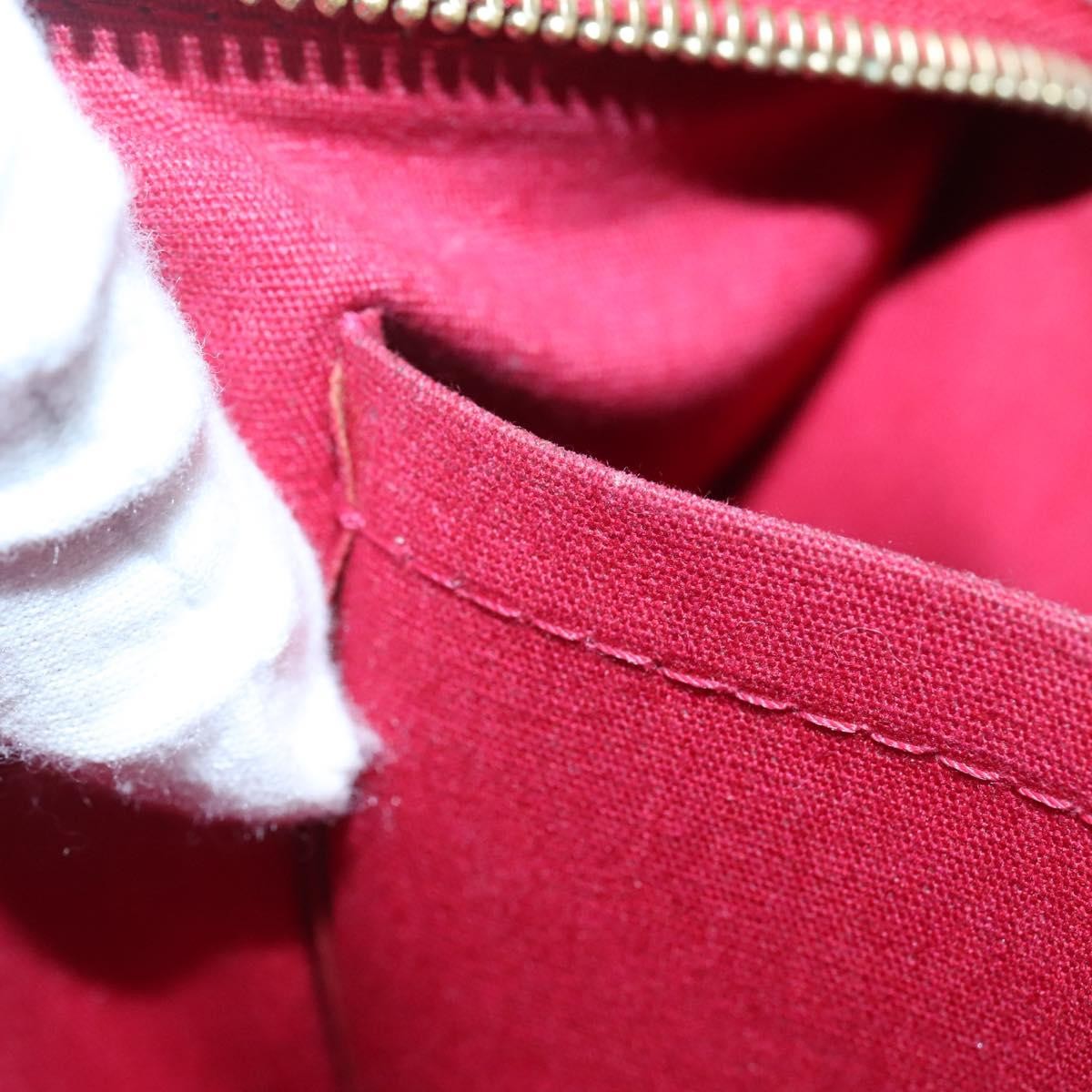 Louis Vuitton Rosewood Avenue Handbag Monogram Vernis Red Patent_Leather Handbag (Pre-Owned)