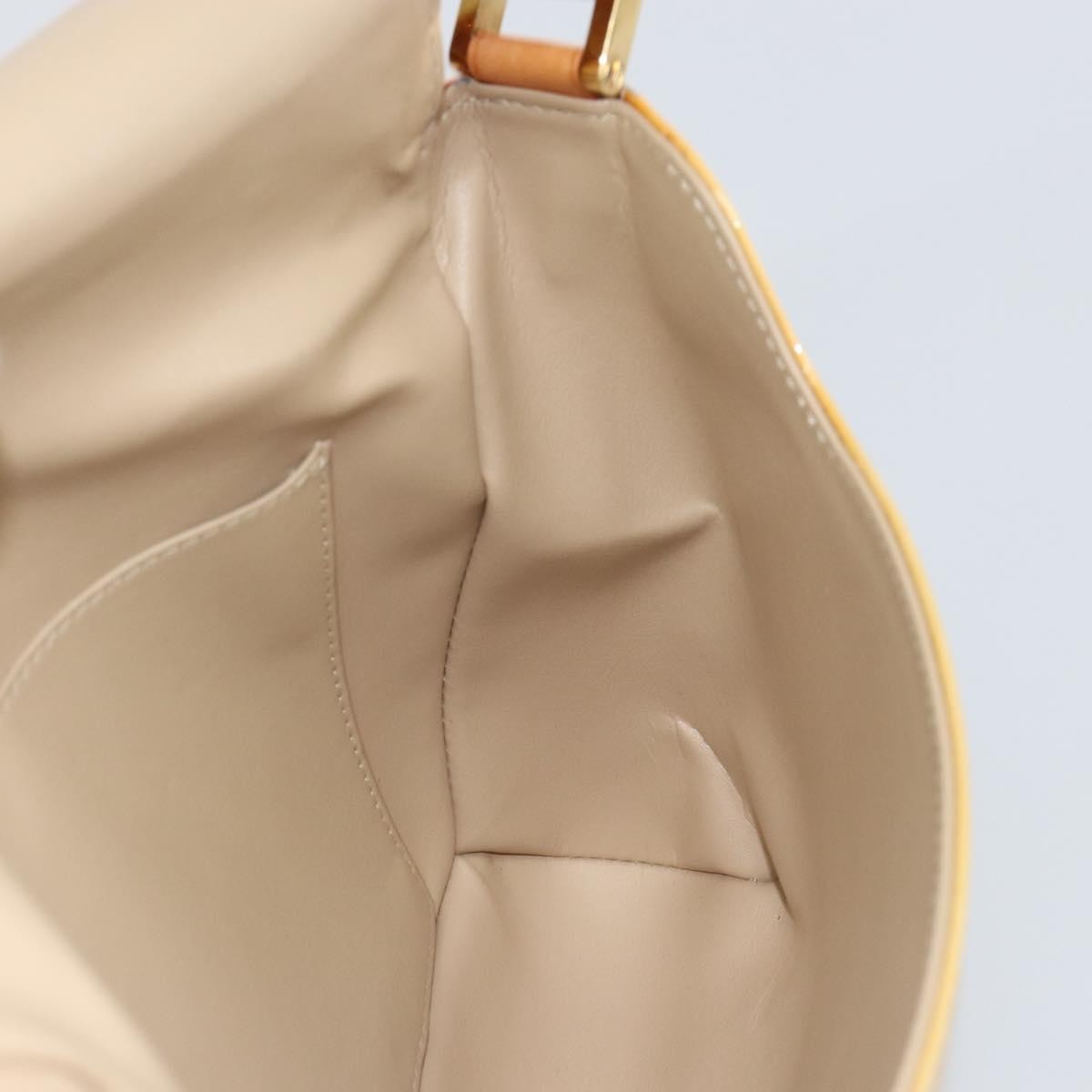 Louis Vuitton Thompson Street Handbag Monogram Vernis Beige Patent_Leather Shoulder Bag Bag (Pre-Owned)