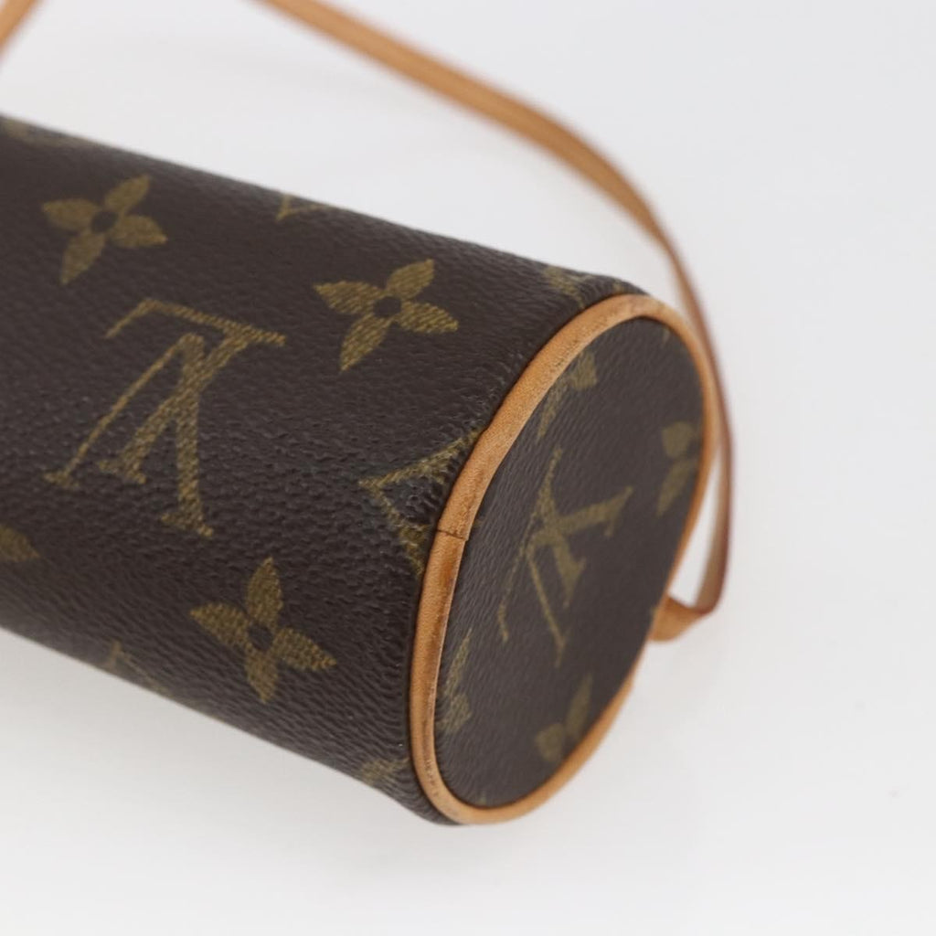 Louis Vuitton Papillon Pochette Monogram Canvas Brown Canvas Clutche & Pouche Bag (Pre-Owned)