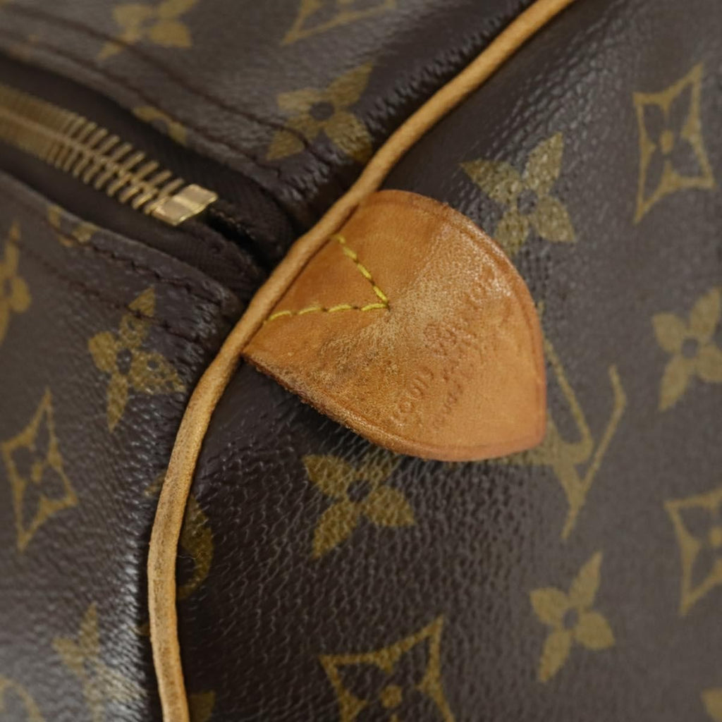 Louis Vuitton Keepall Bag Monogram Canvas Brown Canvas Travel Bag Bag (Pre-Owned)