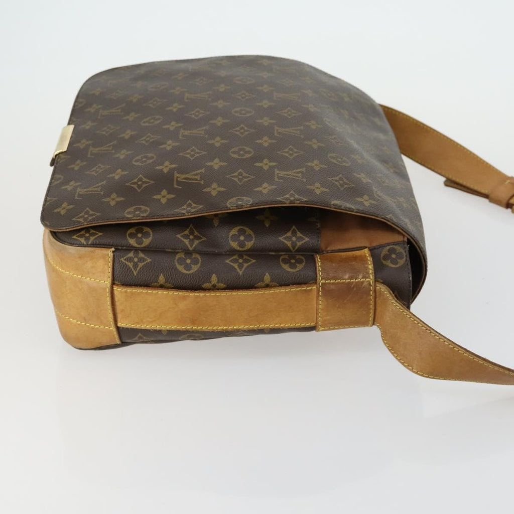 Louis Vuitton Abbesses Messenger Bag Monogram Canvas Brown Canvas Shoulder Bag Bag (Pre-Owned)
