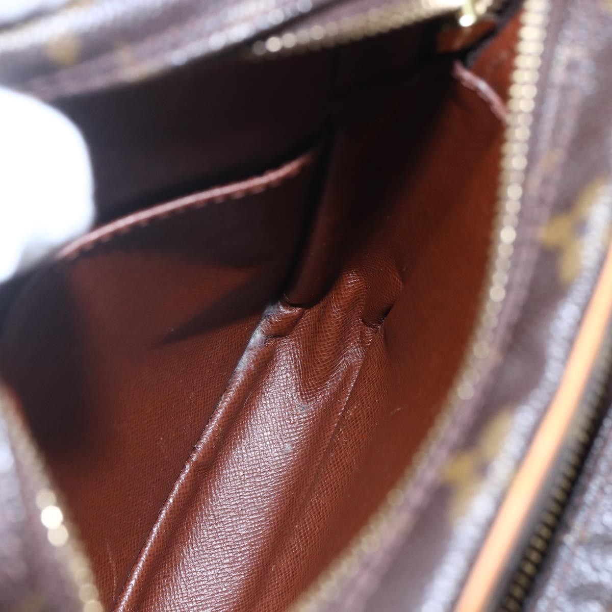 Louis Vuitton Amazone Bag Monogram Canvas Brown Canvas Shoulder Bag Bag (Pre-Owned)