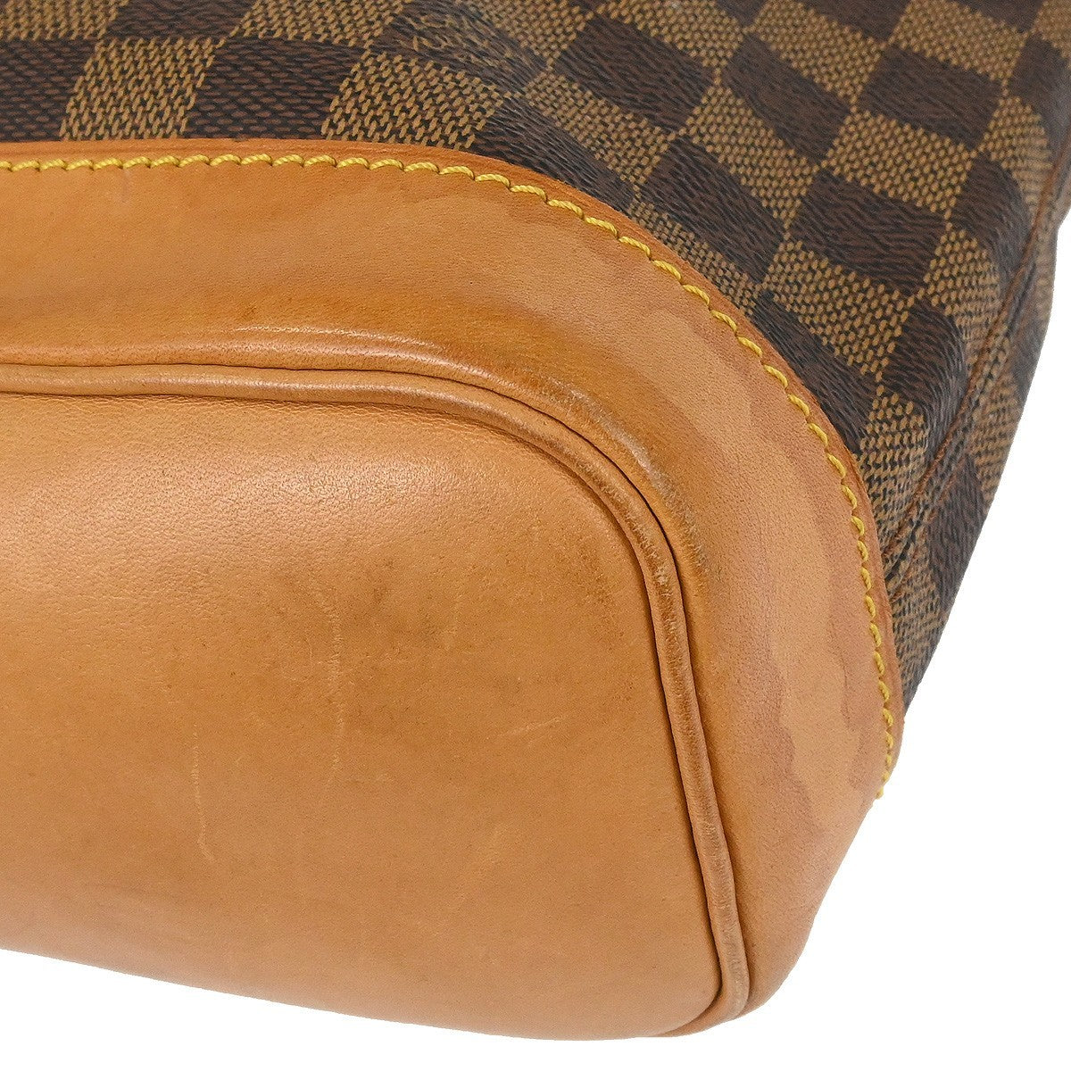 Louis Vuitton Arlequin Backpack Damier Brown Canvas Backpack Bag (Pre-Owned)