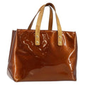 Louis Vuitton Reade Handbag Monogram Vernis Brown Patent_Leather Handbag (Pre-Owned)