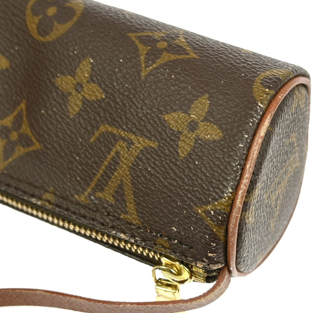 Louis Vuitton Papillon Pochette Monogram Canvas Brown Canvas Clutche & Pouche Bag (Pre-Owned)