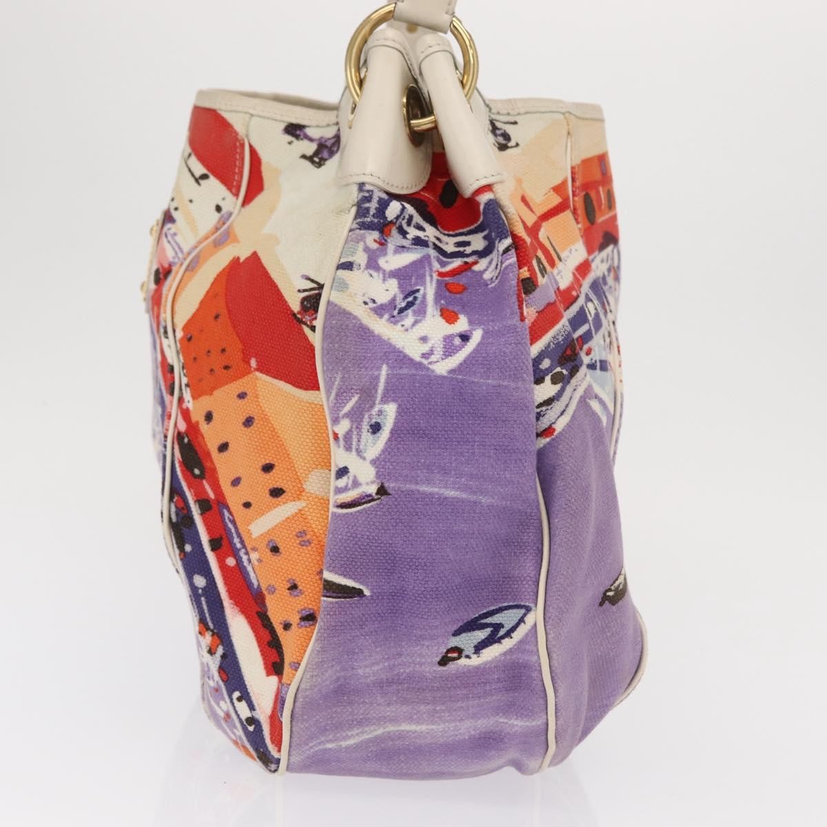 Louis Vuitton Galliera Handbag Riviera Cruise Canvas Purple Canvas Tote Bag Bag (Pre-Owned)