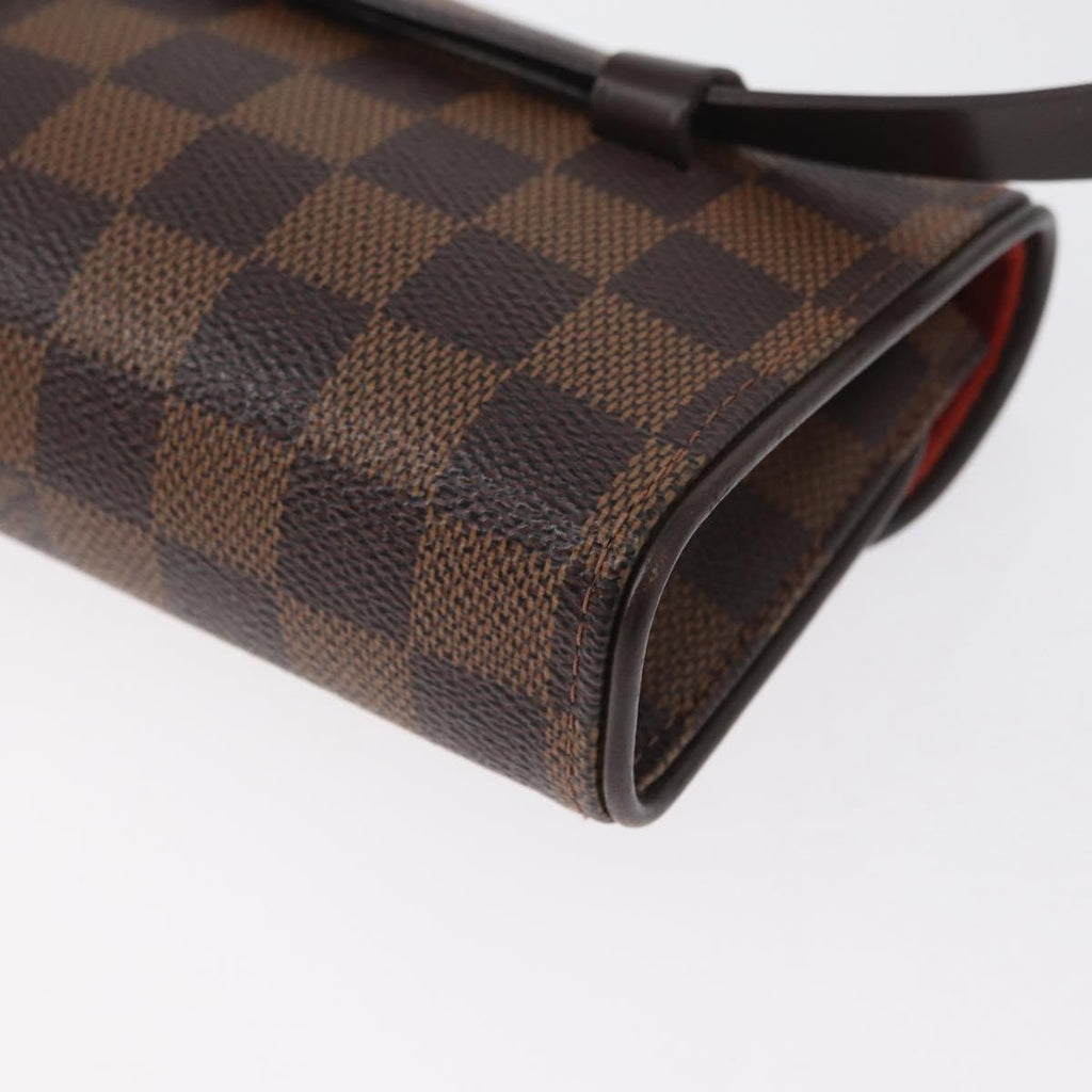 Louis Vuitton Florentine Waist Bag Monogram Canvas Brown Canvas Clutche & Pouche Bag (Pre-Owned)