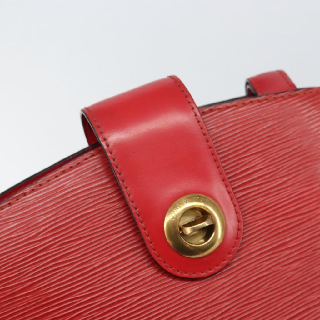 Louis Vuitton Cluny Shoulder Bag Epi Leather Red Leather Shoulder Bag Bag (Pre-Owned)
