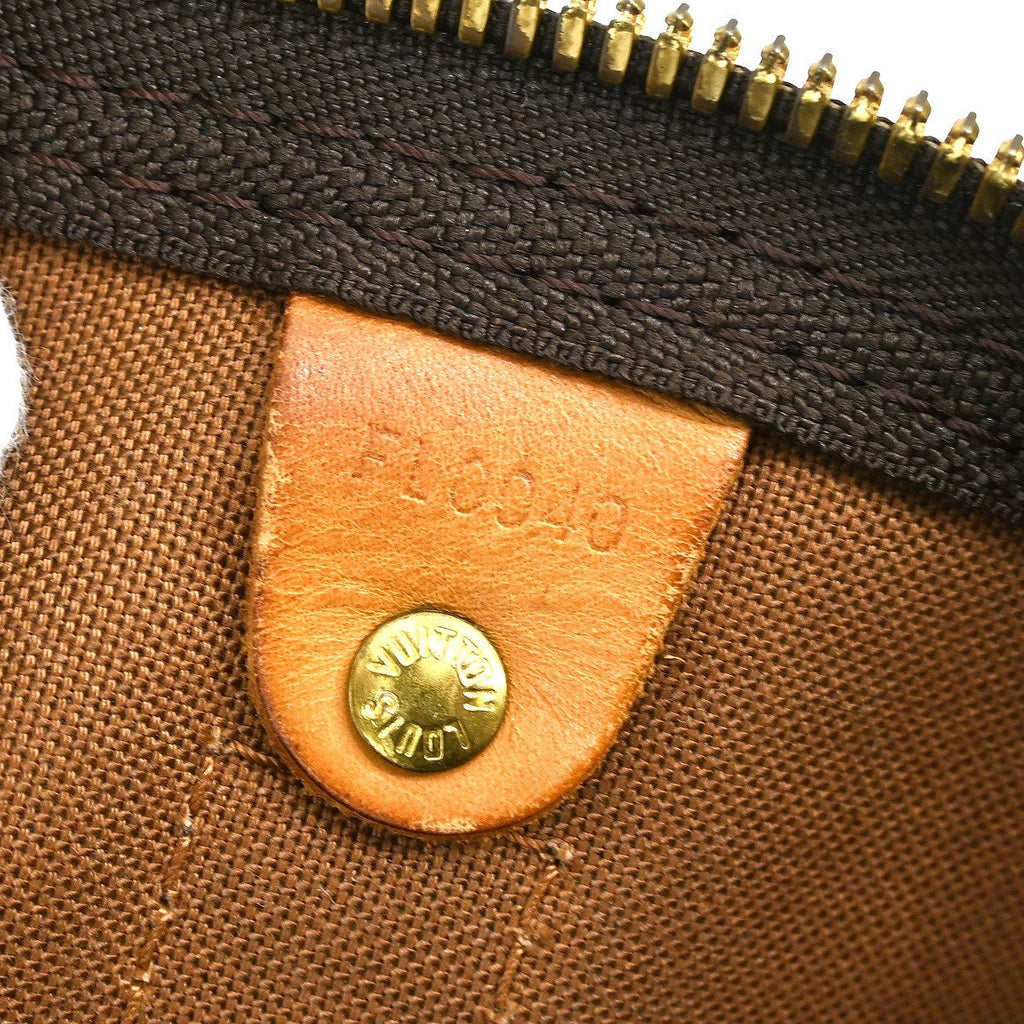 Louis Vuitton Keepall Bag Monogram Canvas Brown Canvas Travel Bag Bag (Pre-Owned)