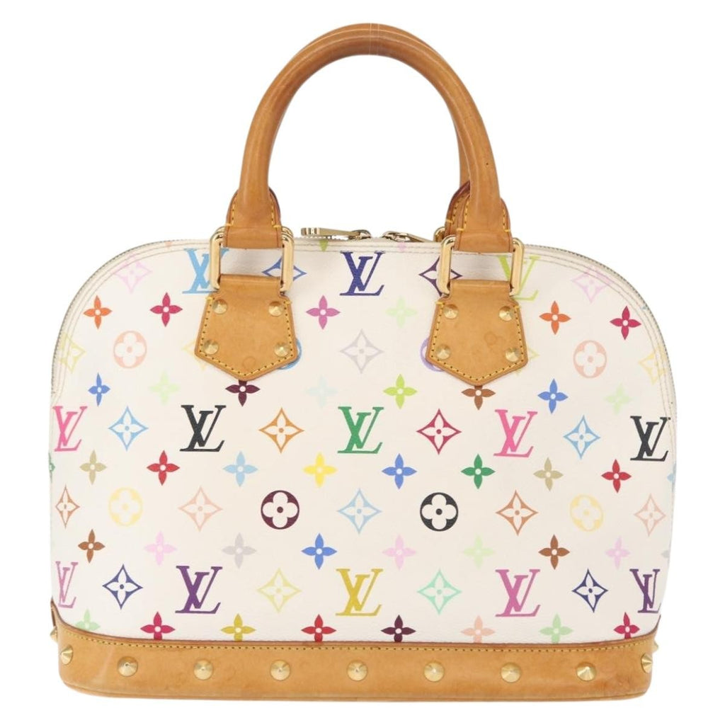 Louis Vuitton Alma Handbag Monogram Multicolor Multicolour Canvas Handbag (Pre-Owned)