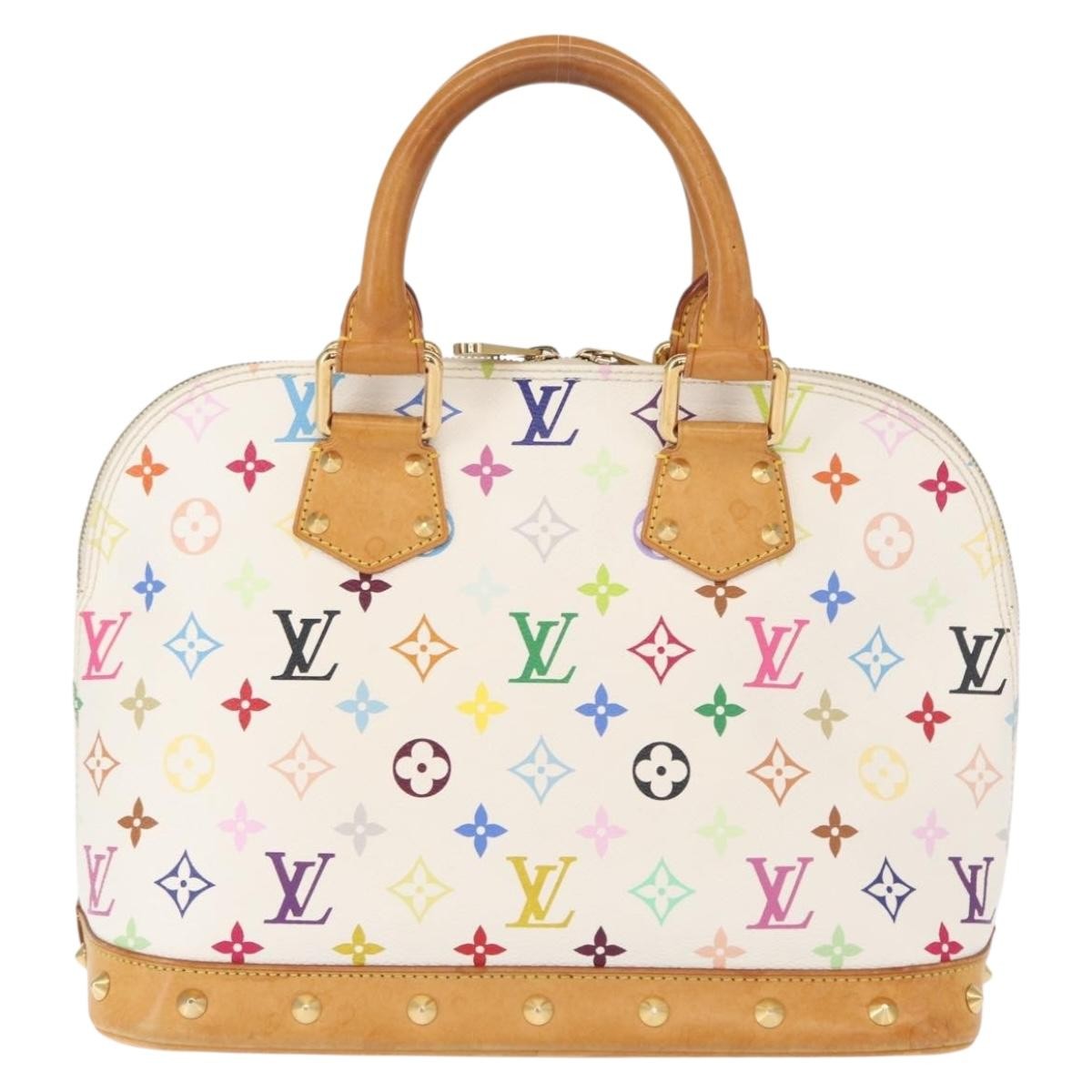 Louis Vuitton Alma Handbag Monogram Multicolor Multicolour Canvas Handbag (Pre-Owned)