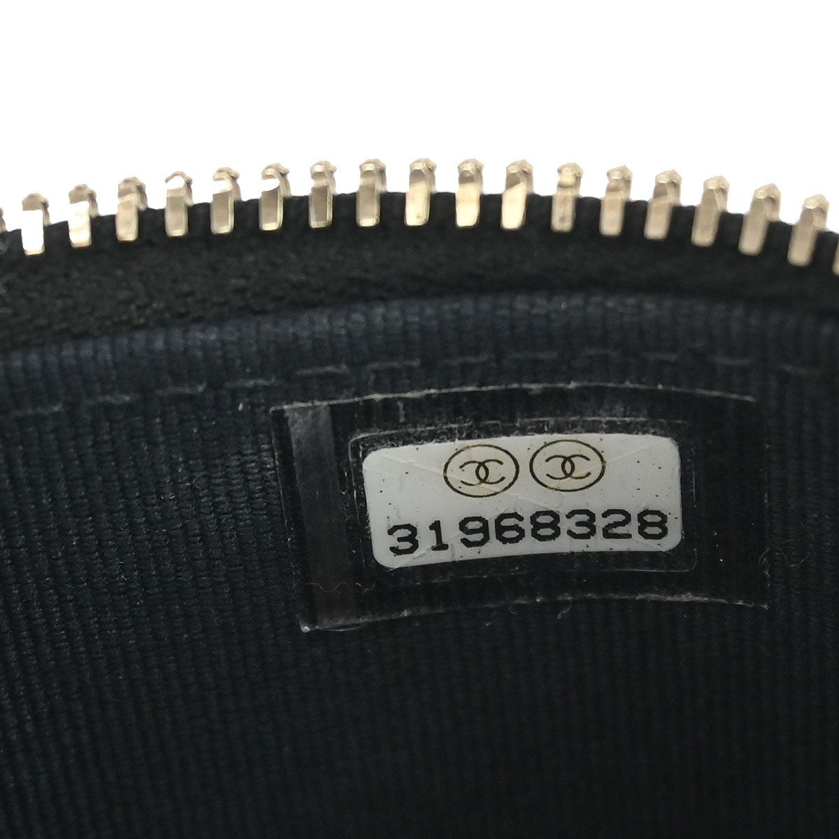 Chanel Vanity Case With Pearl Chain Quilted Lambskin Black Leather Shoulder Bag Bag (Pre-Owned)