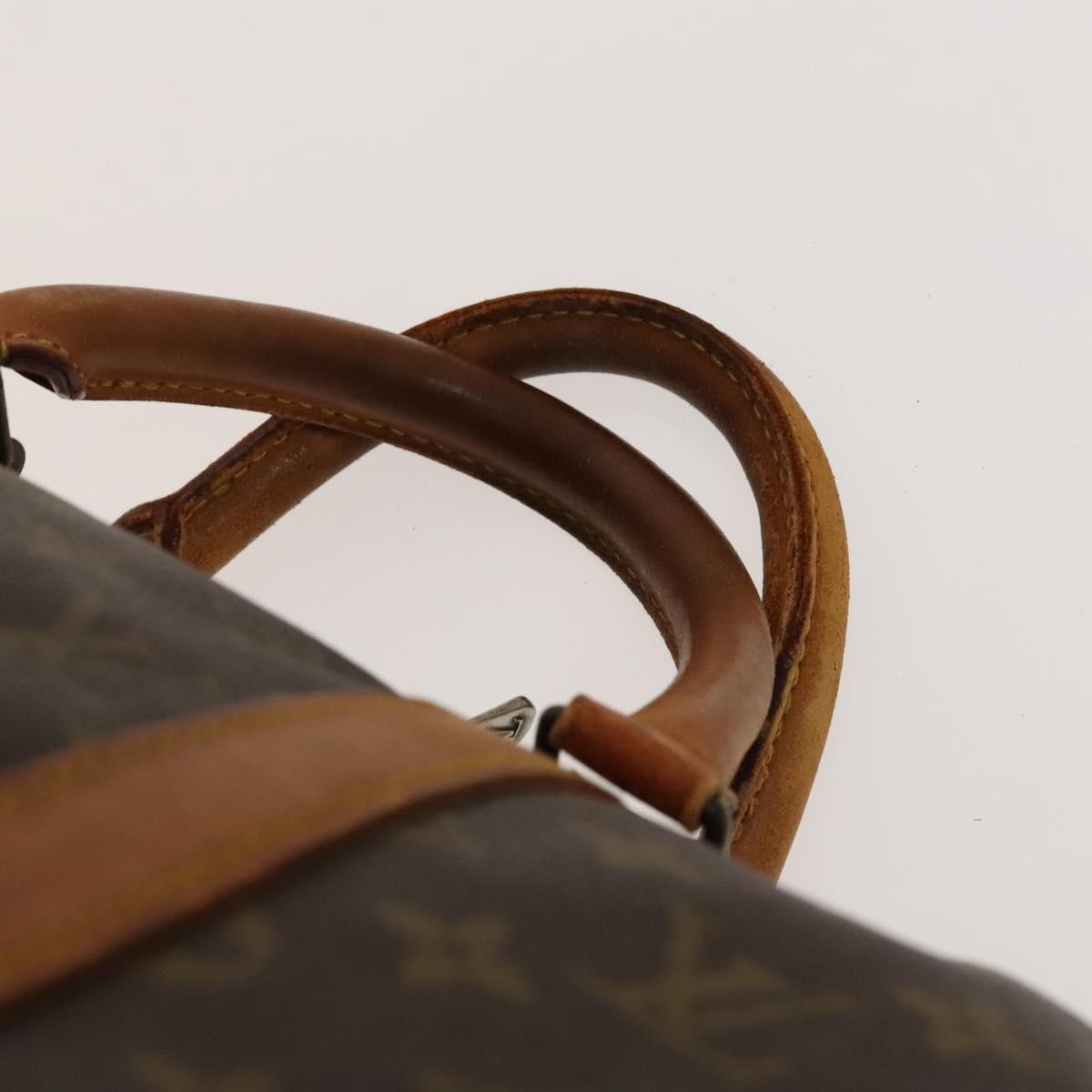 Louis Vuitton Keepall Bag Monogram Canvas Brown Canvas Travel Bag Bag (Pre-Owned)
