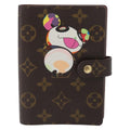 Louis Vuitton Agenda Cover Monogram Panda Brown Canvas Wallets Accessory (Pre-Owned)