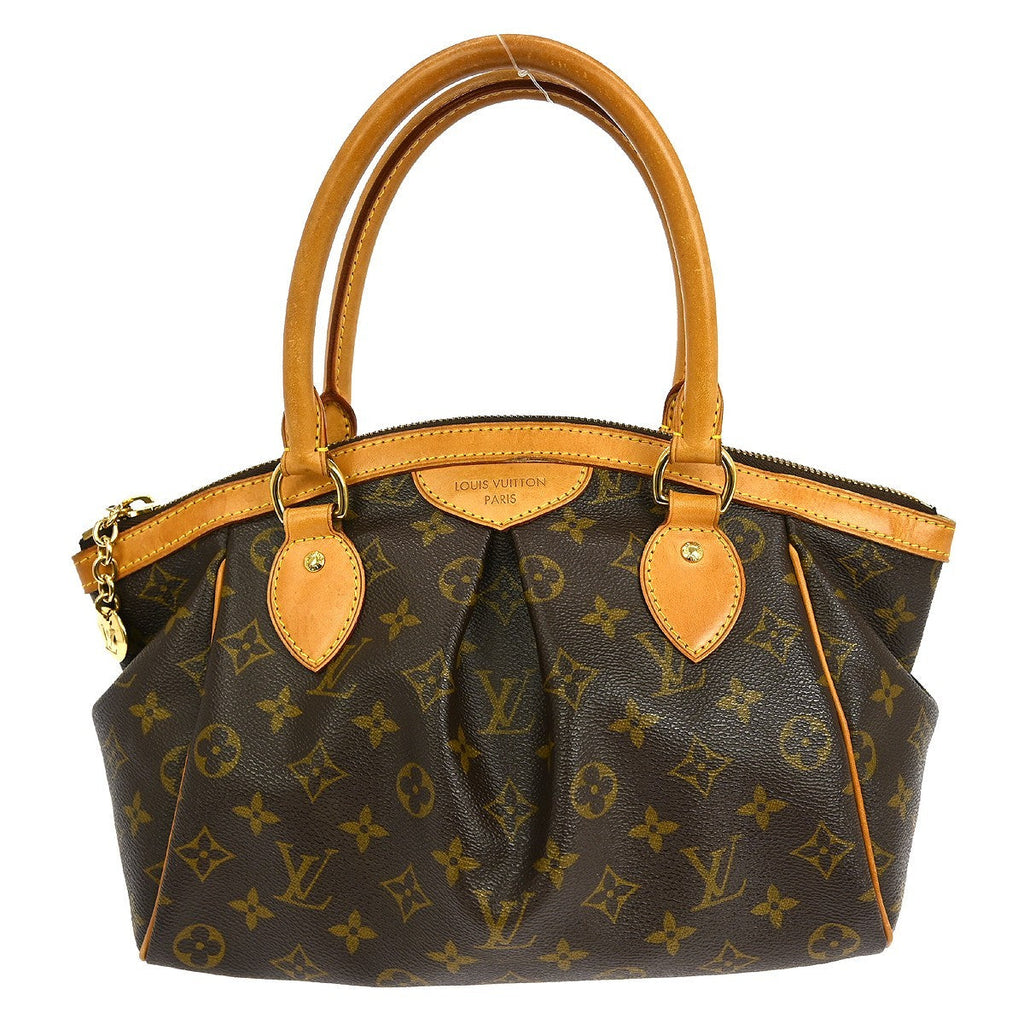 Louis Vuitton Tivoli Handbag Monogram Canvas Brown Canvas Shoulder Bag Bag (Pre-Owned)
