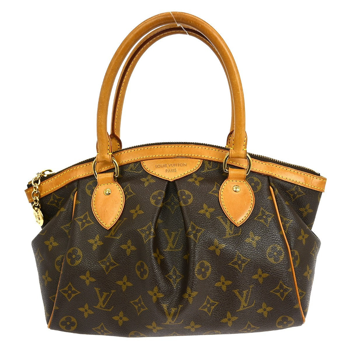 Louis Vuitton Tivoli Handbag Monogram Canvas Brown Canvas Shoulder Bag Bag (Pre-Owned)