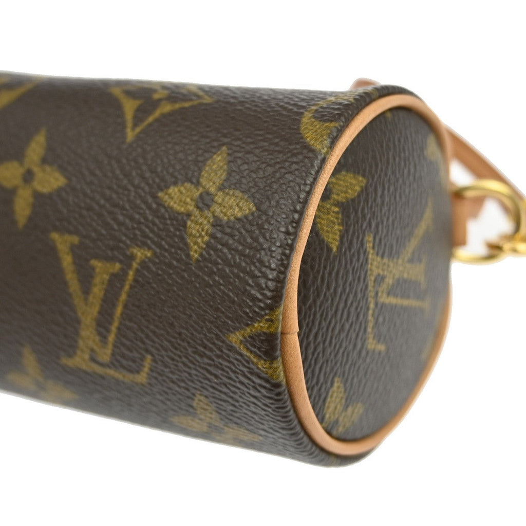 Louis Vuitton Papillon Pochette Monogram Canvas Brown Canvas Clutche & Pouche Bag (Pre-Owned)