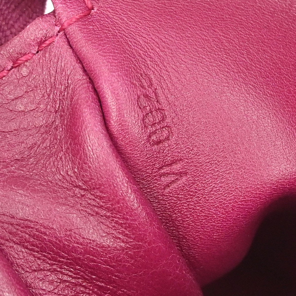 Louis Vuitton Charms Pochette Pvc Over Printed Silk Pink Pvc Clutche & Pouche Bag (Pre-Owned)