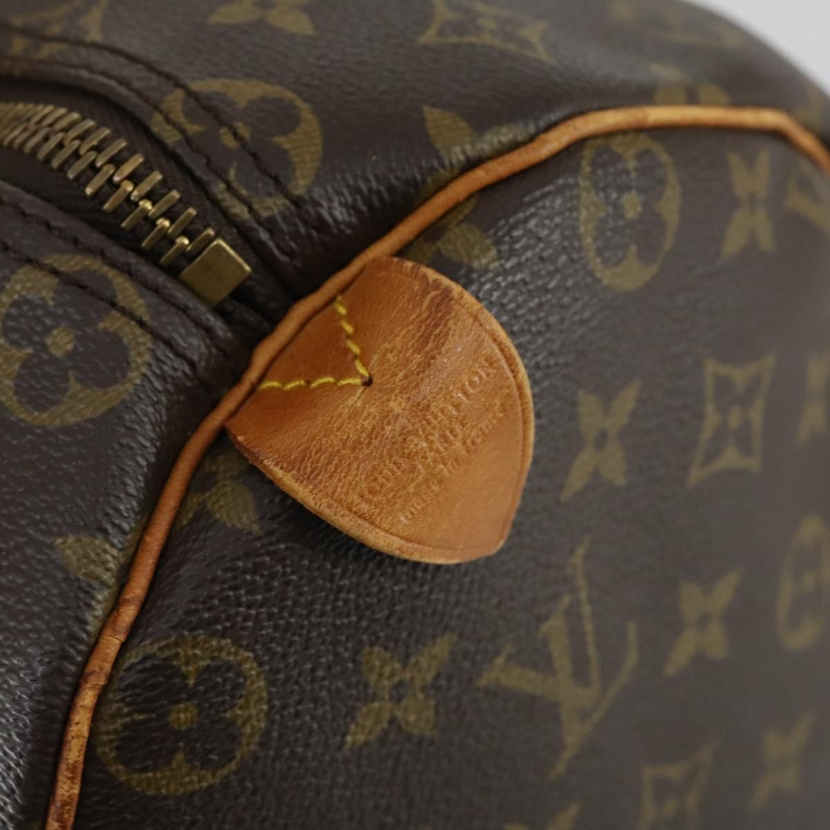 Louis Vuitton Keepall Bag Monogram Canvas Brown Canvas Travel Bag Bag (Pre-Owned)