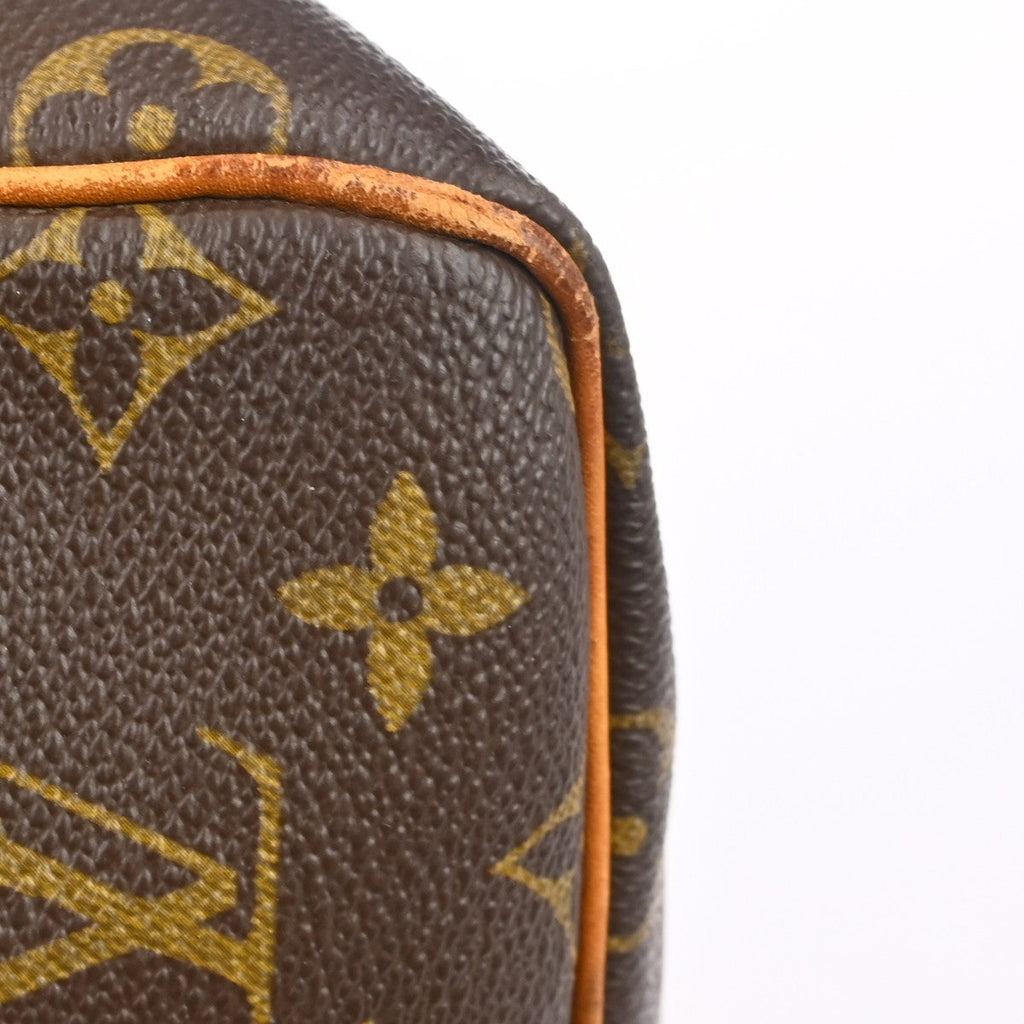 Louis Vuitton Keepall Bag Monogram Canvas Brown Canvas Travel Bag Bag (Pre-Owned)