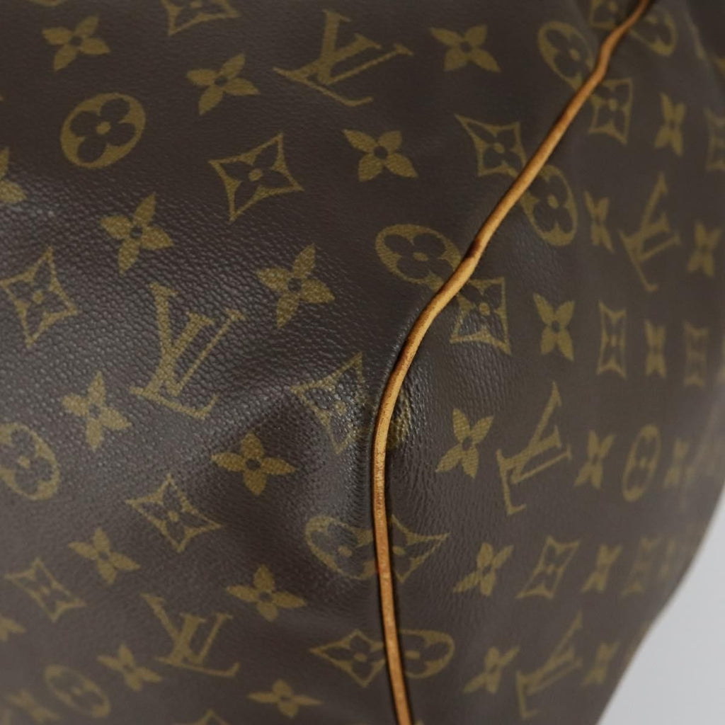 Louis Vuitton Keepall Bag Monogram Canvas Brown Canvas Travel Bag Bag (Pre-Owned)
