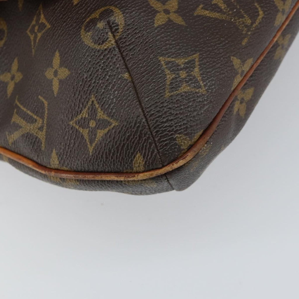 Louis Vuitton Musette Salsa Handbag Monogram Canvas Brown Canvas Shoulder Bag Bag (Pre-Owned)