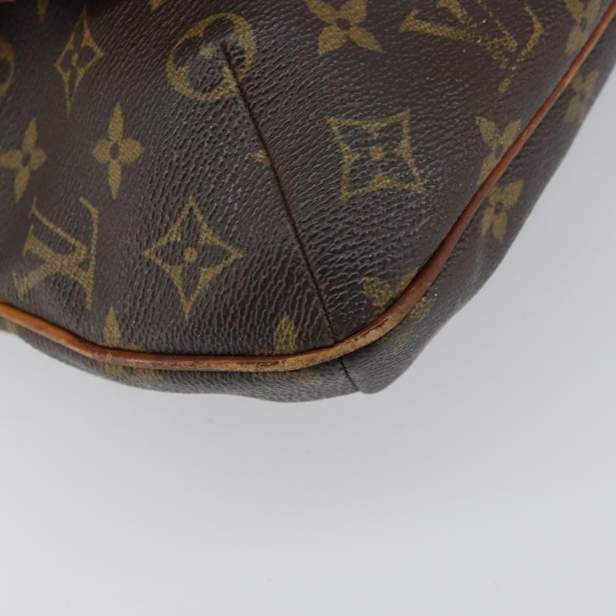 Louis Vuitton Musette Salsa Handbag Monogram Canvas Brown Canvas Shoulder Bag Bag (Pre-Owned)