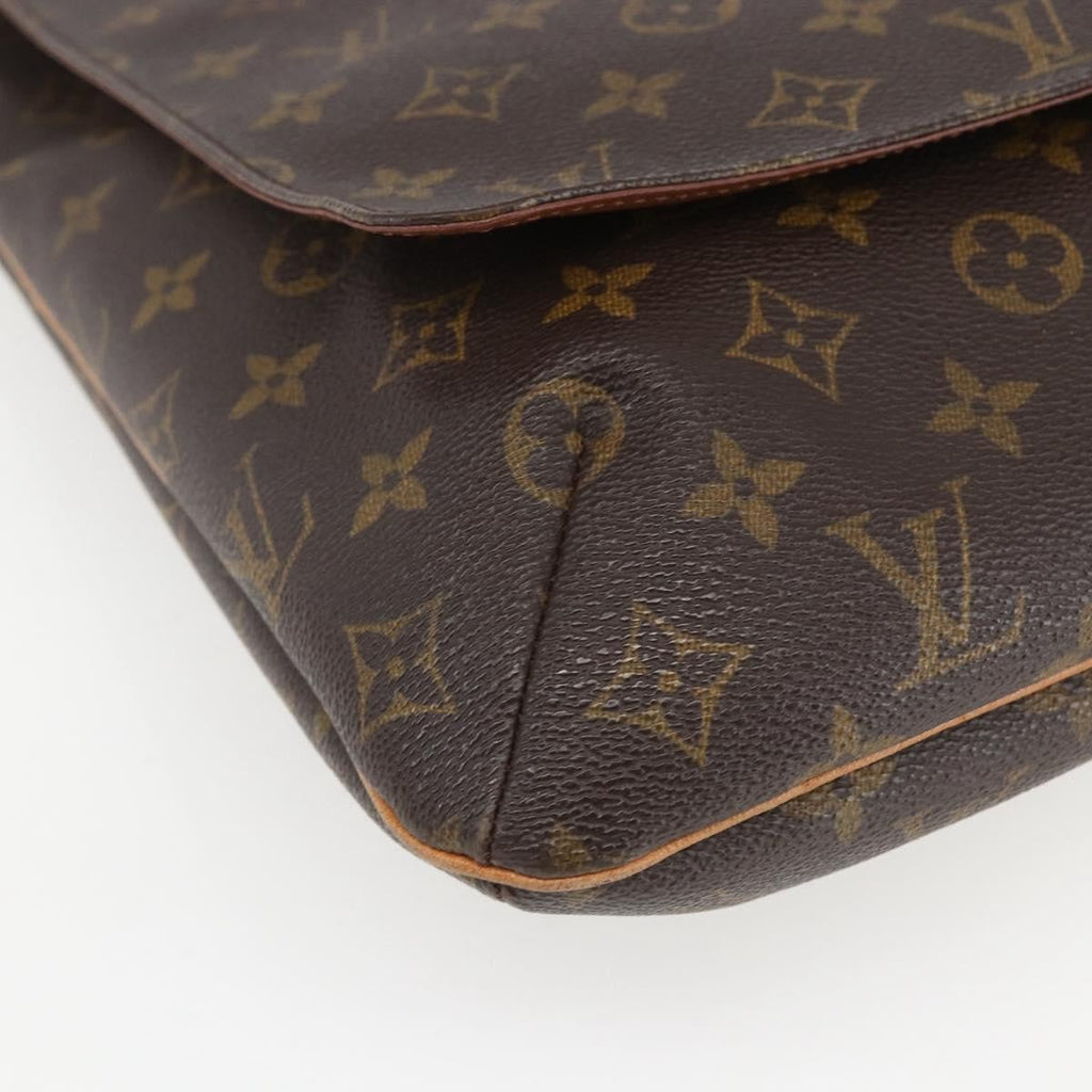 Louis Vuitton Musette Salsa Handbag Monogram Canvas Brown Canvas Shoulder Bag Bag (Pre-Owned)