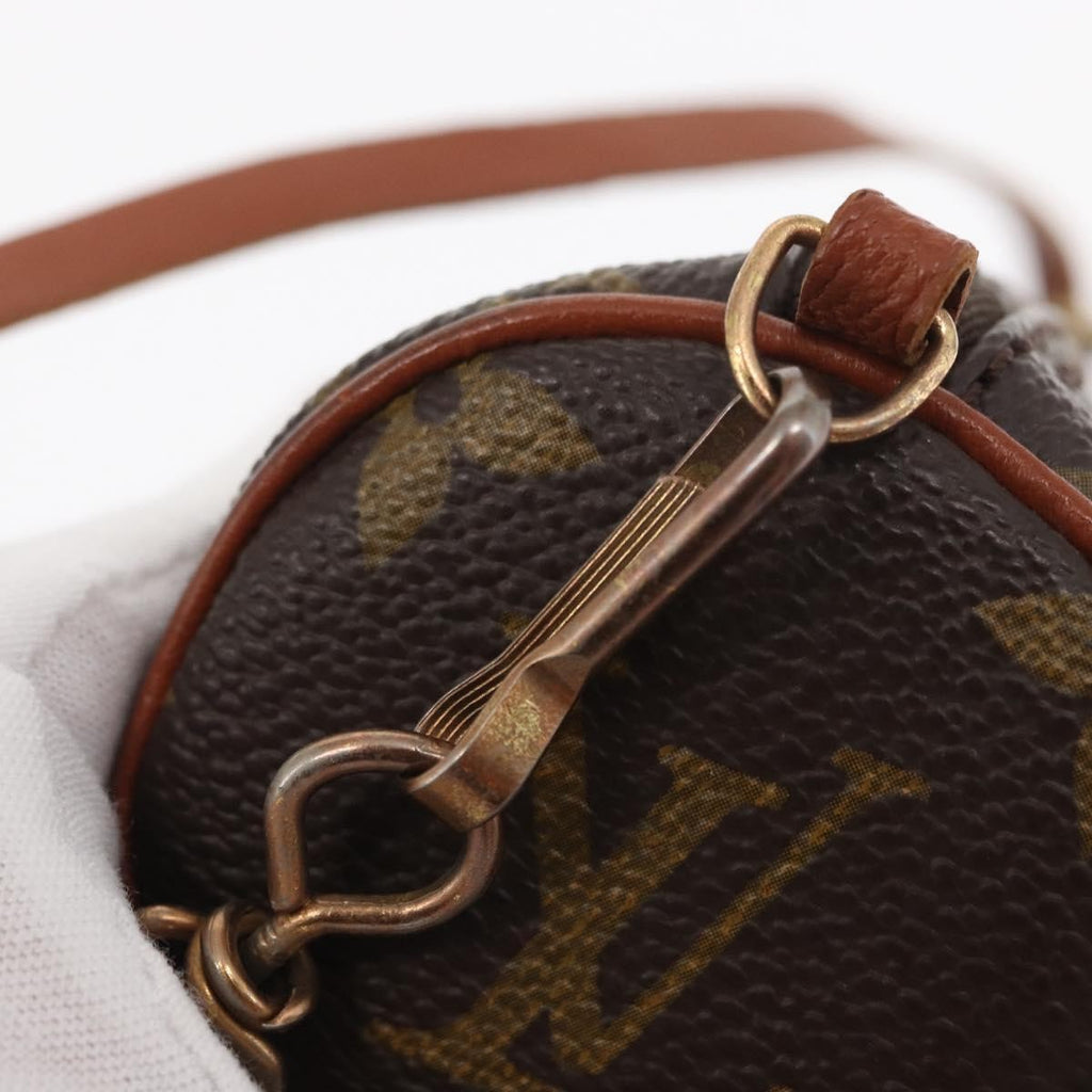 Louis Vuitton Papillon Pochette Monogram Canvas Brown Canvas Clutche & Pouche Bag (Pre-Owned)