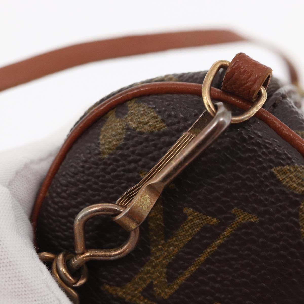 Louis Vuitton Papillon Pochette Monogram Canvas Brown Canvas Clutche & Pouche Bag (Pre-Owned)