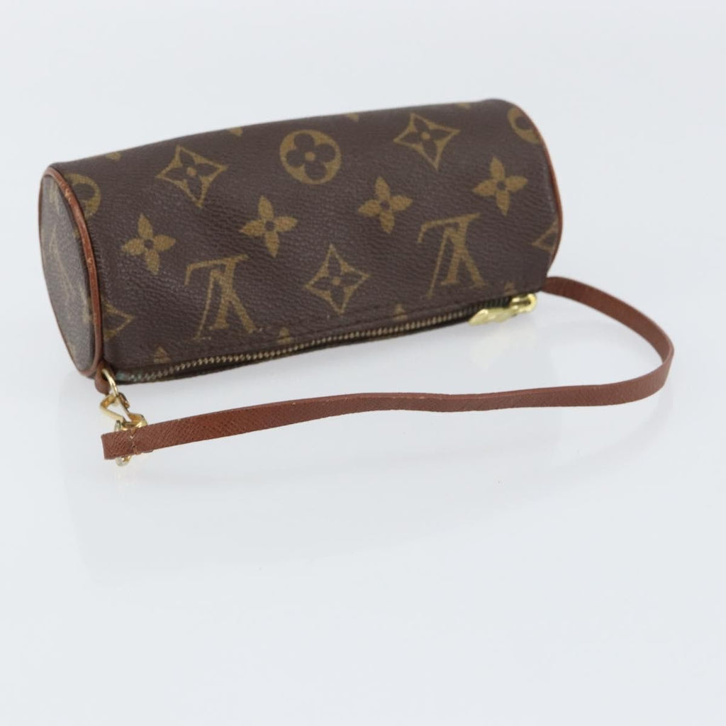 Louis Vuitton Papillon Pochette Monogram Canvas Brown Canvas Clutche & Pouche Bag (Pre-Owned)